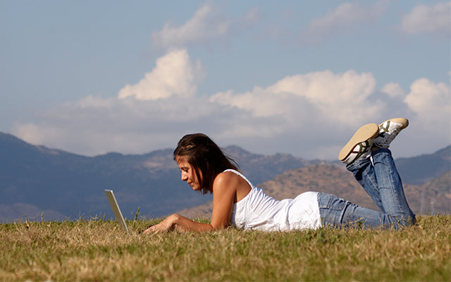 Studying outdoors can boost your brain power!
